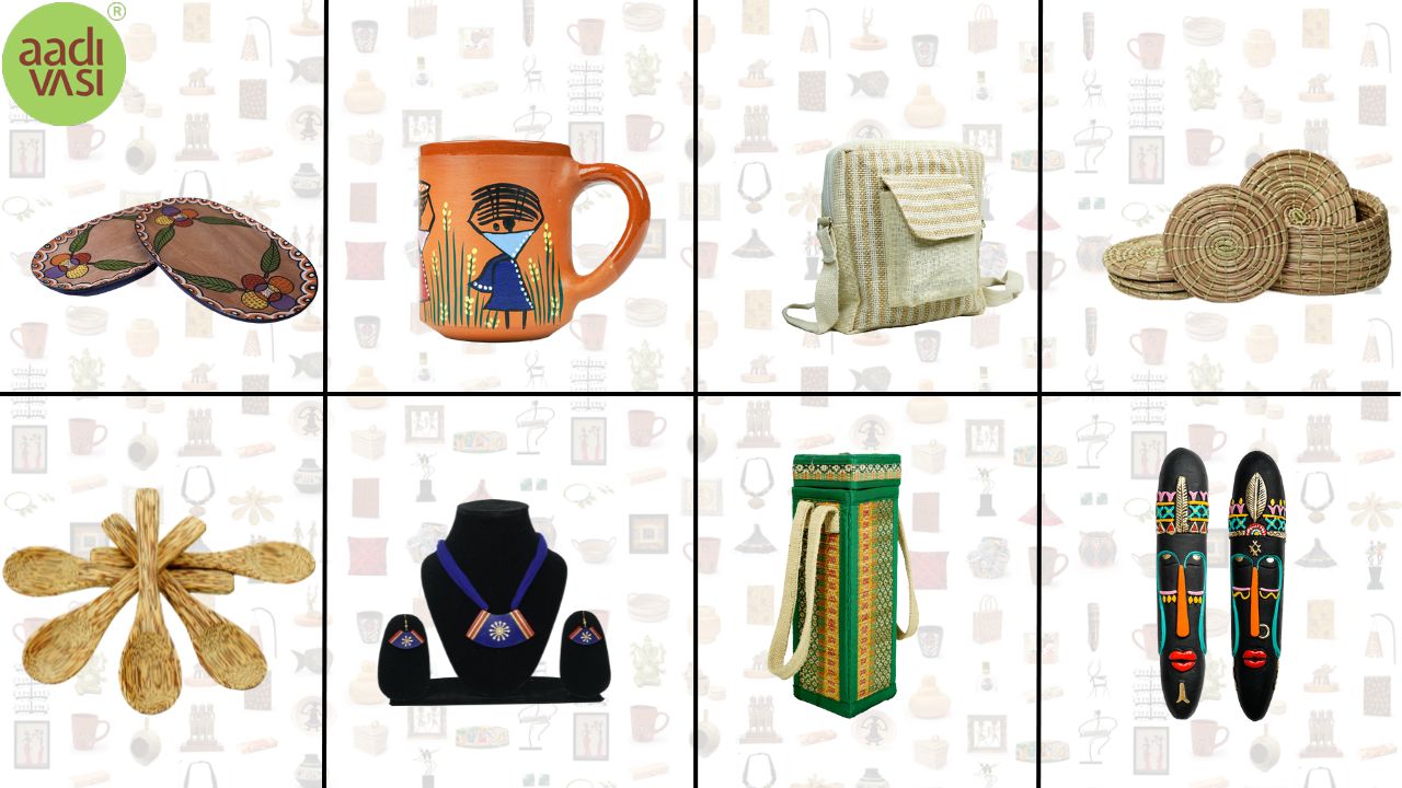 Handcrafted Indian Tribal Sculptures for Home Decoration Gifts