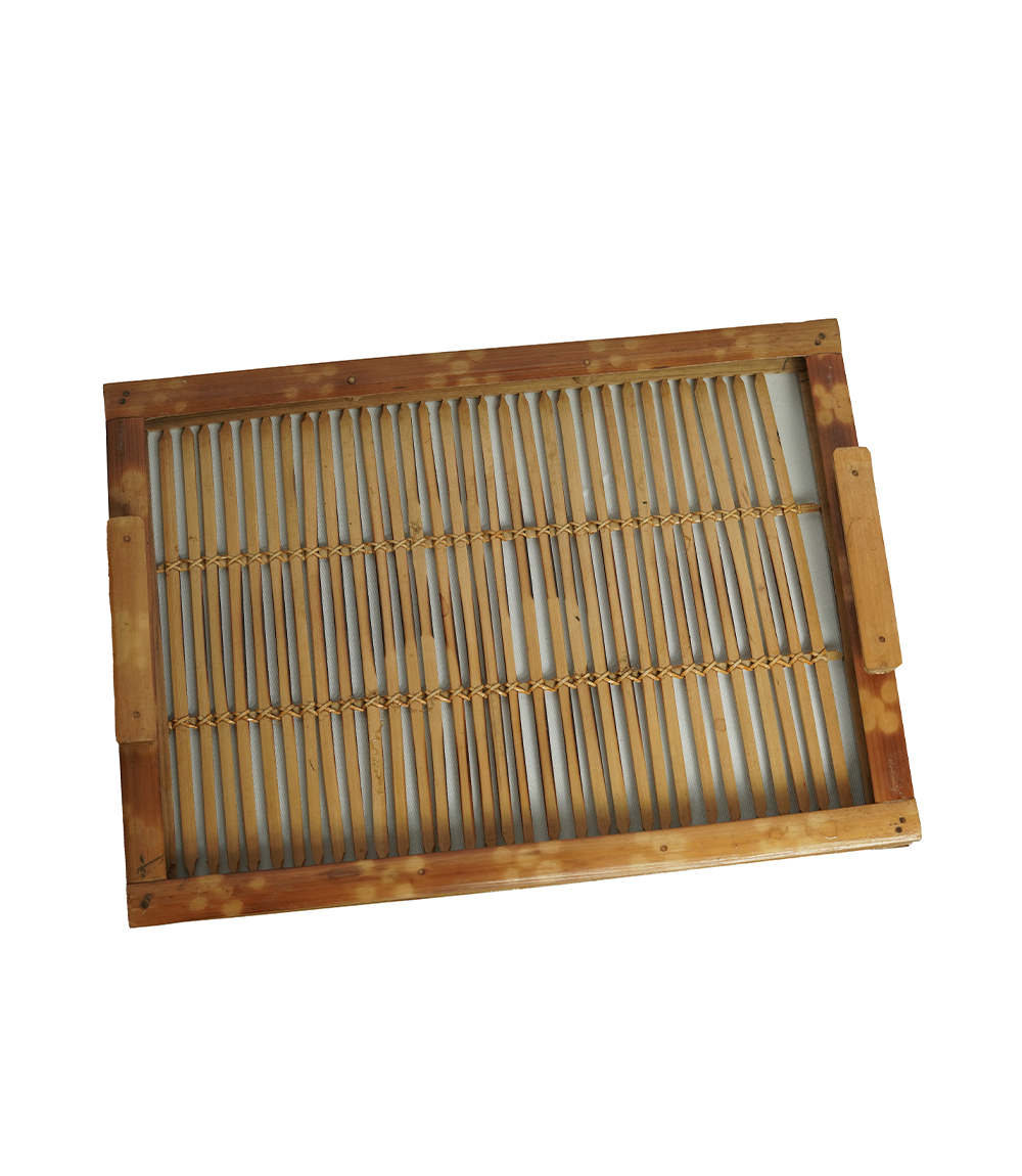 Bamboo Tray Handcrafted by the Tribes of Jharkhand  (Large 18")