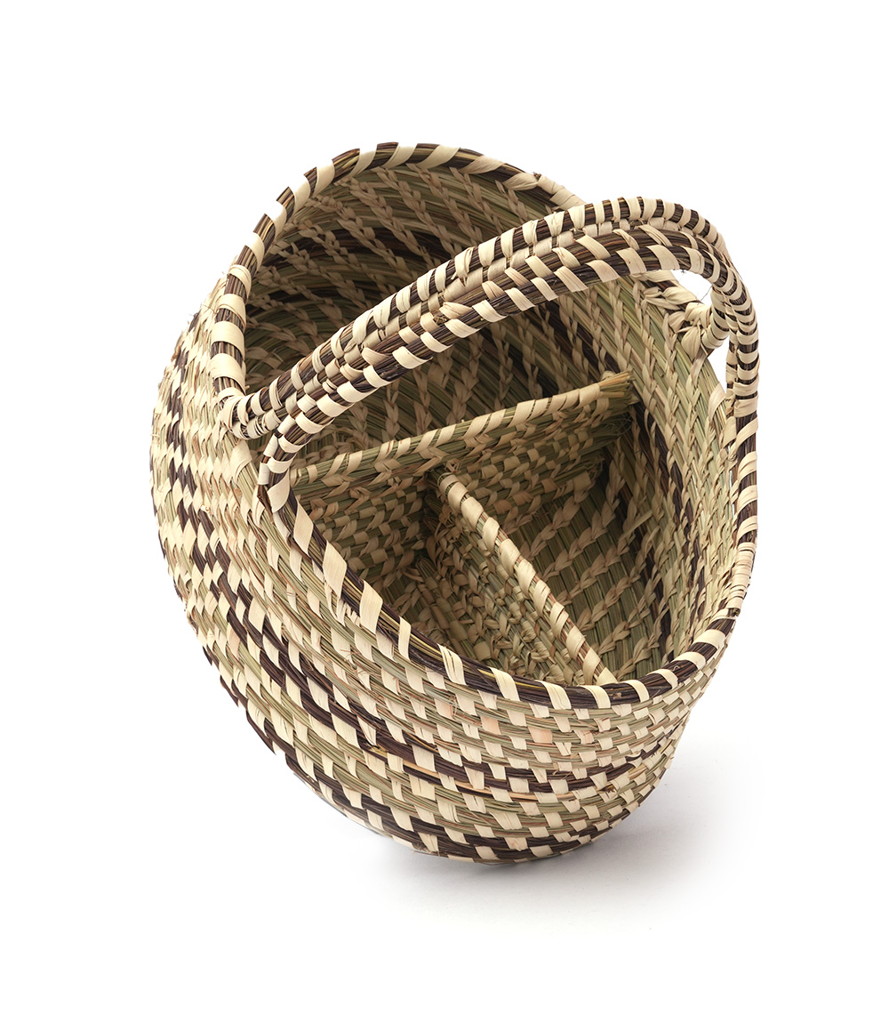 Sabai Hamper Basket : Handcrafted by Tribes of Jharkhand