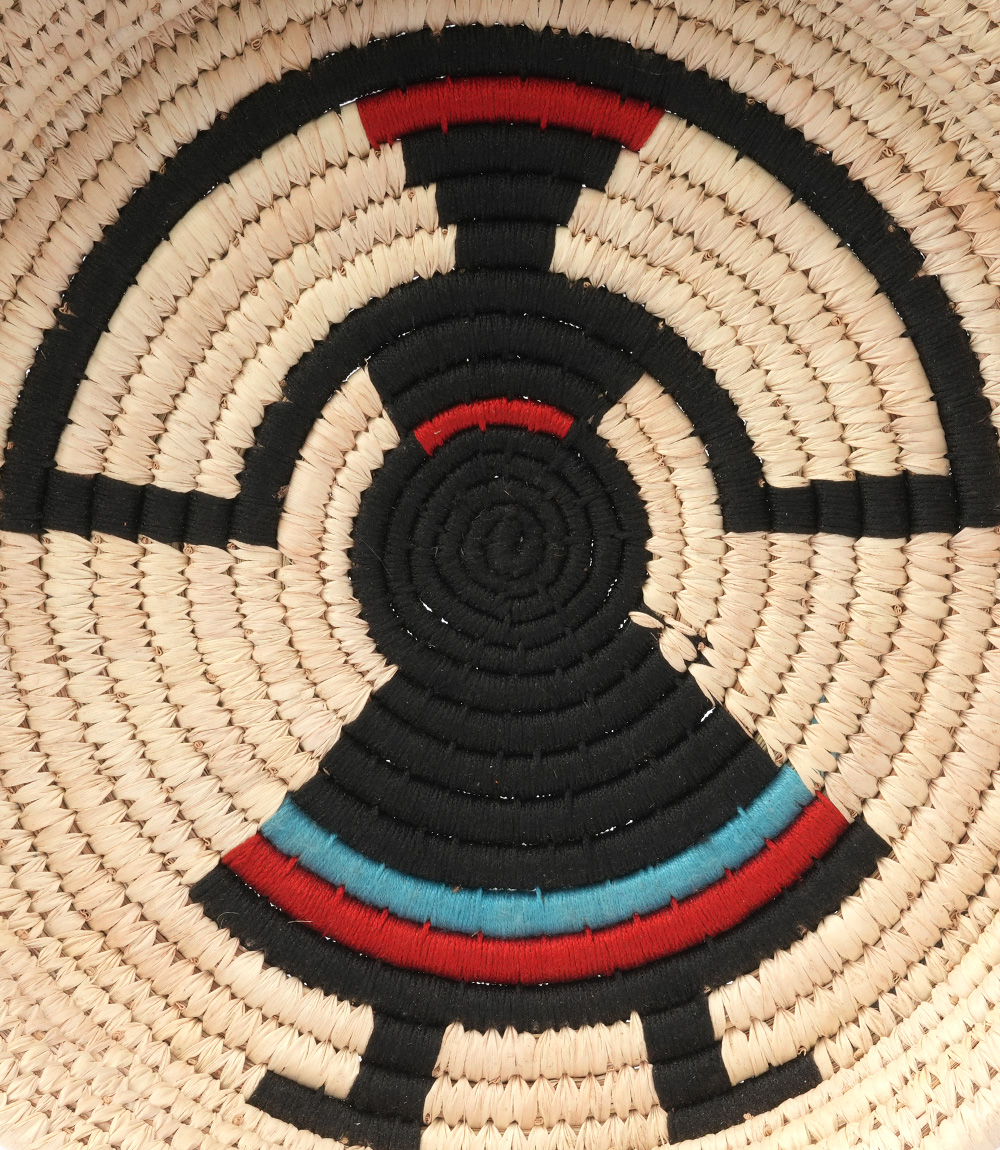 Sabai grass small tray : Handcrafted by Tribes of Jharkhand