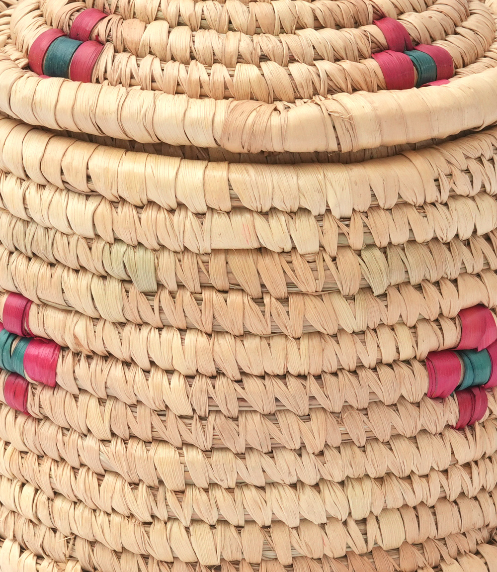 Natural Sabai Spiral Coasters