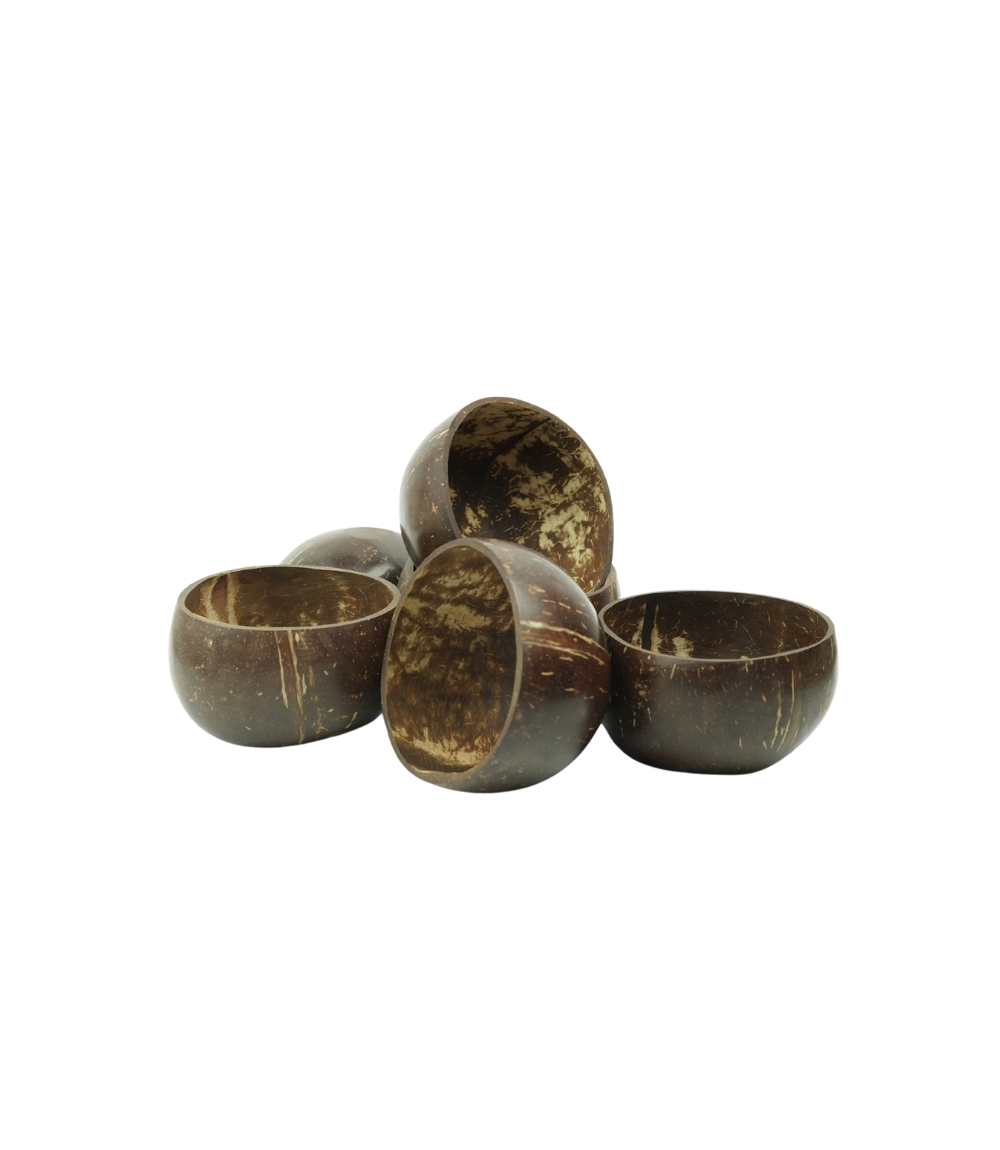 Matte Coconut Bowls – Eco-Friendly From Tamil Nadu (Set of four pcs)