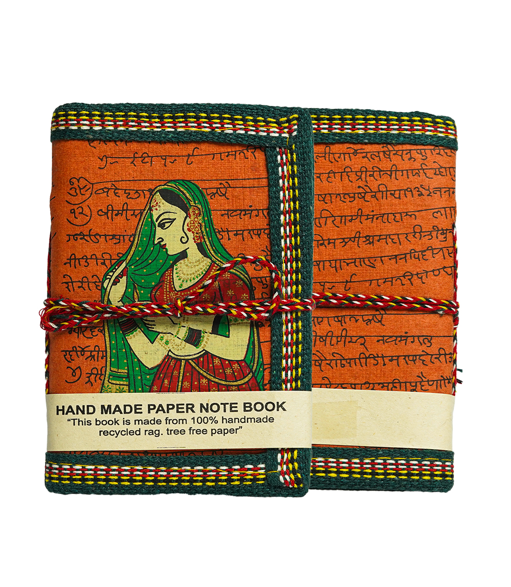 Handmade Women Print Diary Made by the Tribes of Rajasthan 