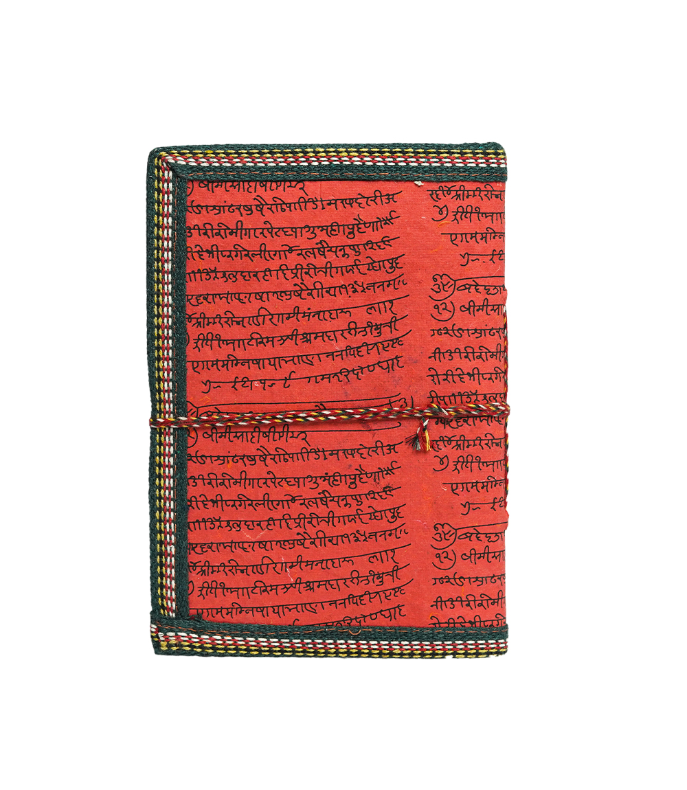 Handmade Elephant Print Diary Set of 3 - Made by the Tribes of Rajasthan
