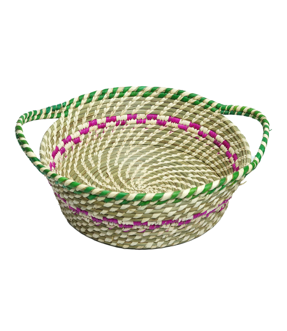 Handwoven Sabai Grass Basket: By the Tribes of Jharkhand