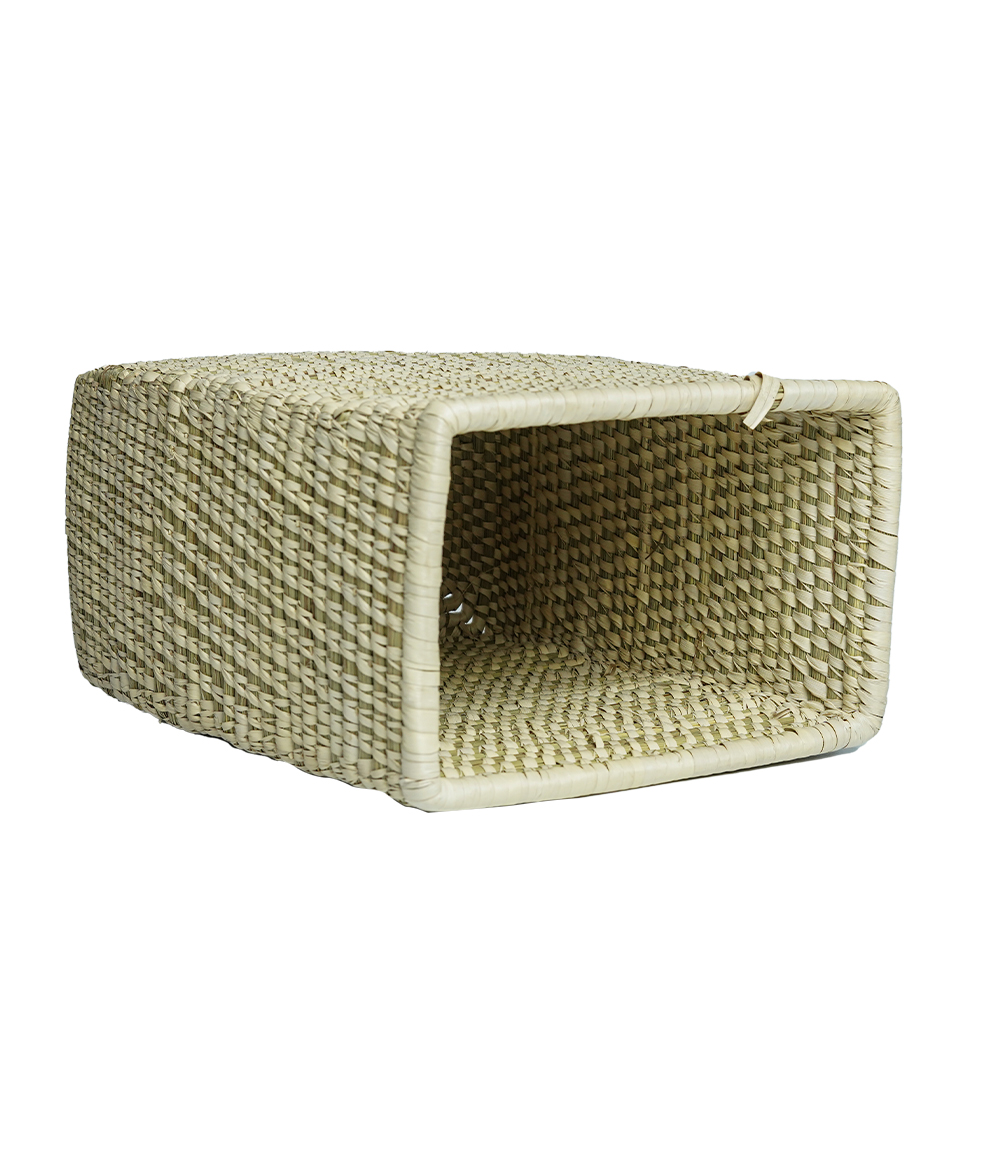 Sabai rectangular basket: Handcrafted by Tribes of Jharkhand