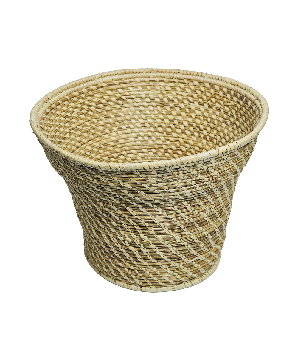 Sabai Handwoven Storage Basket: Handcrafted by Tribes of Jharkhand