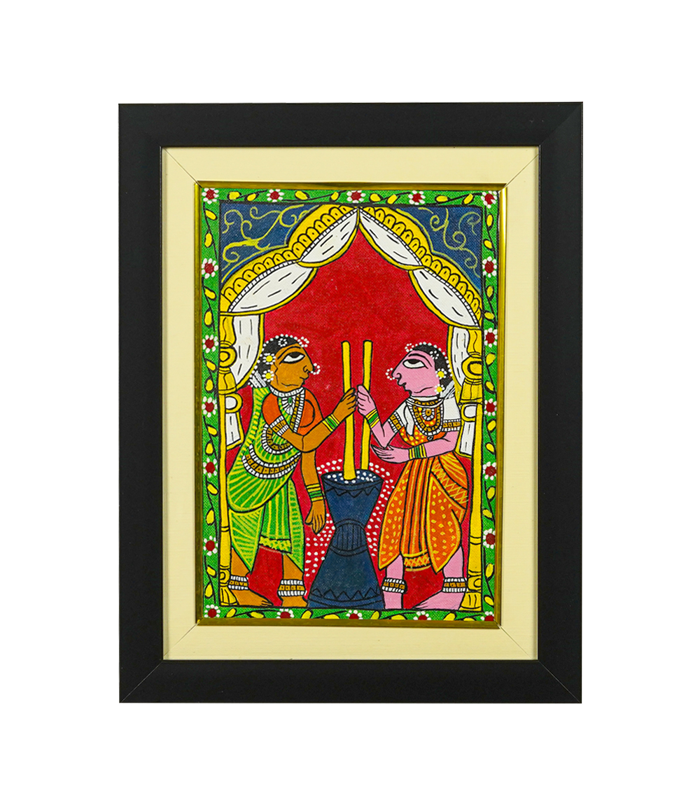 Traditional Cherial Wall Hanging Painting