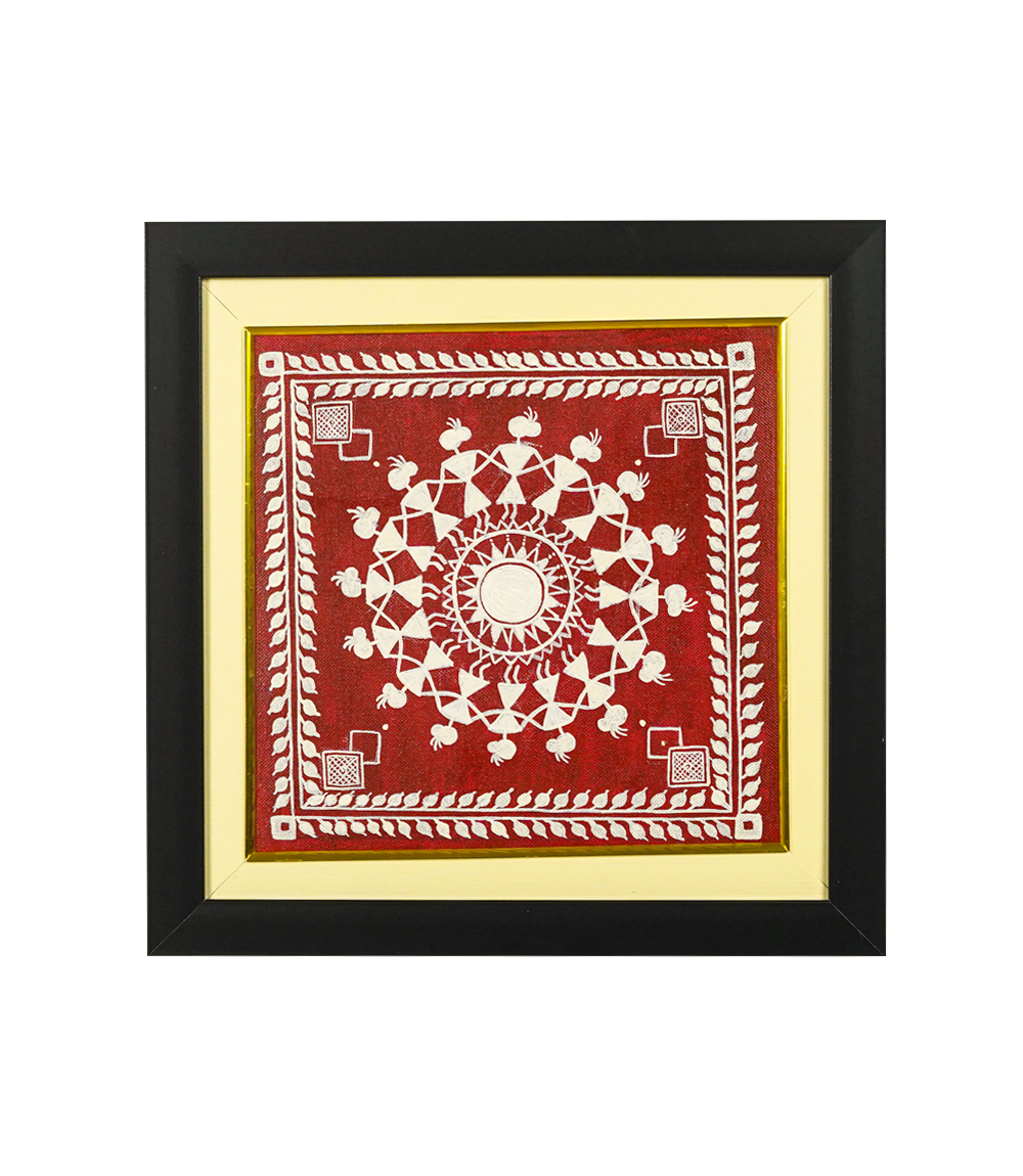 Traditional Warli Frame Art