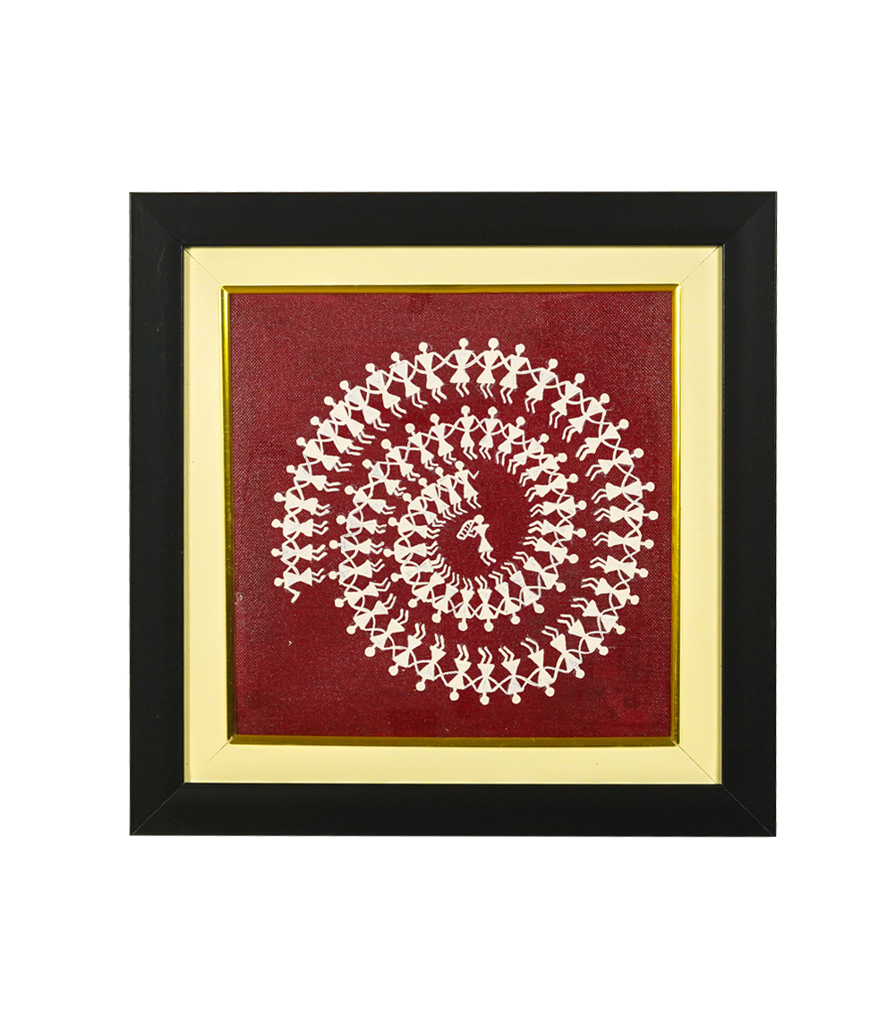 Classic Warli Art Decor Frame