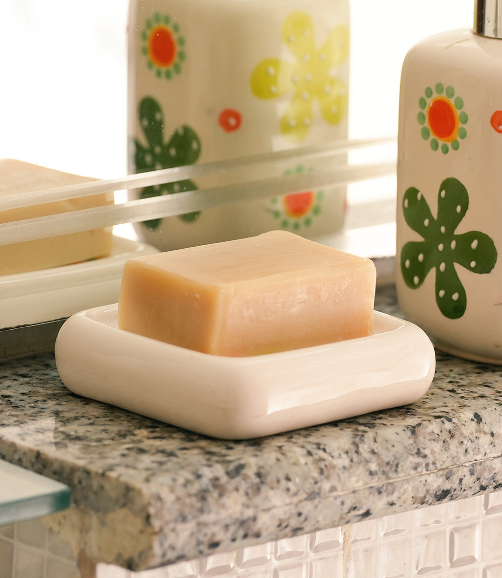 Handmade Organic Soaps Combo Made by Tribes of Jharkhand (Kesar Gulab and Sandal Combo)