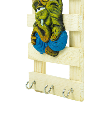 Ganesh Terracotta Keyring Hanger made by Tribes of Jharkhand