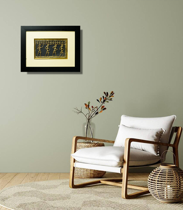Four Lady Dokra Art Frame: A Tribal Craft from Chhattisgarh