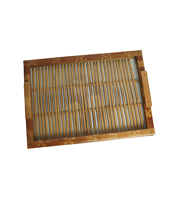 Bamboo Tray Handcrafted by the Tribes of Jharkhand  (Large 18")