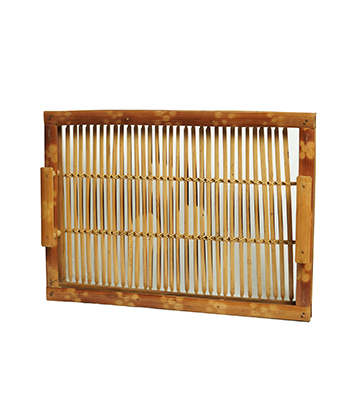 Bamboo Tray Handcrafted by the Tribes of Jharkhand  (Large 18")