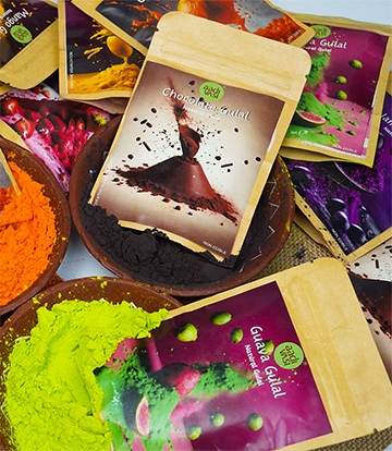 Eco-Friendly Natural Gulal & Soap Combo