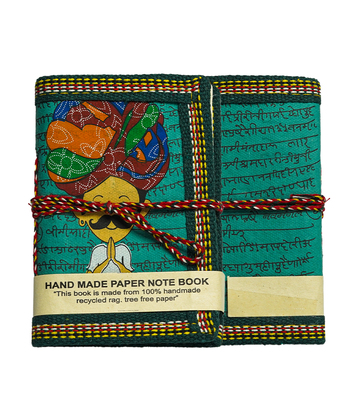 Handmade Rajasthani Man Print Diary Made by the Tribes of Rajasthan 