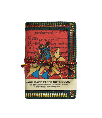 Handmade Rajasthani Camel Ride Print Diary Made by the Tribes of Rajasthan 
