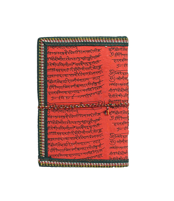 Handmade Elephant Print Diary Set of 3 - Made by the Tribes of Rajasthan