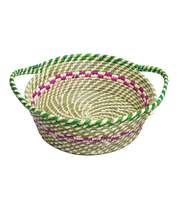 Handwoven Sabai Grass Basket: By the Tribes of Jharkhand