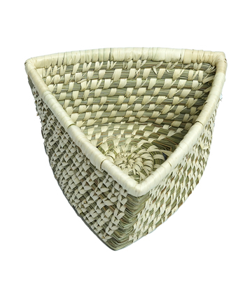 Sabai Triangular Box: Handcrafted by Tribes of Jharkhand