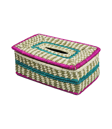 Sabai Tissue Box: Handcrafted by Tribes of Jharkhand