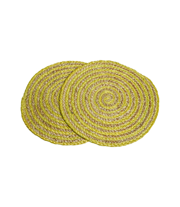 Jute dining table mat- set of 2