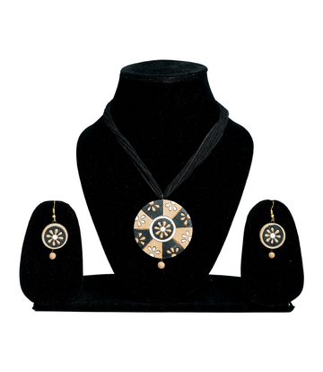 Terracotta Necklace Circle Shape- Made by Tribes of Jharkhand