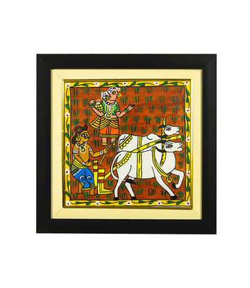 Authentic Telangana Cherial Painting