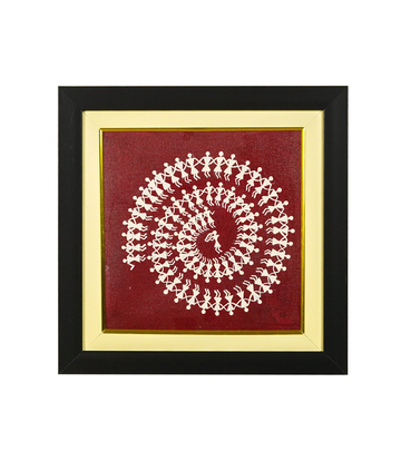 Classic Warli Art Decor Frame