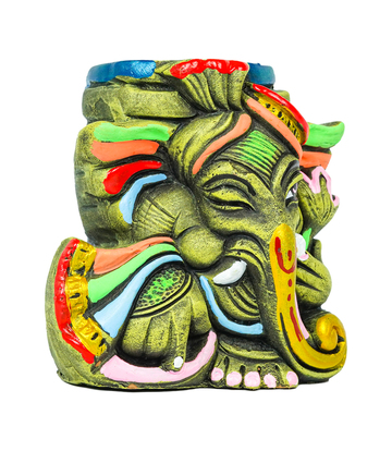 Siddhivinayak Ganesha Terracotta Desk Stand